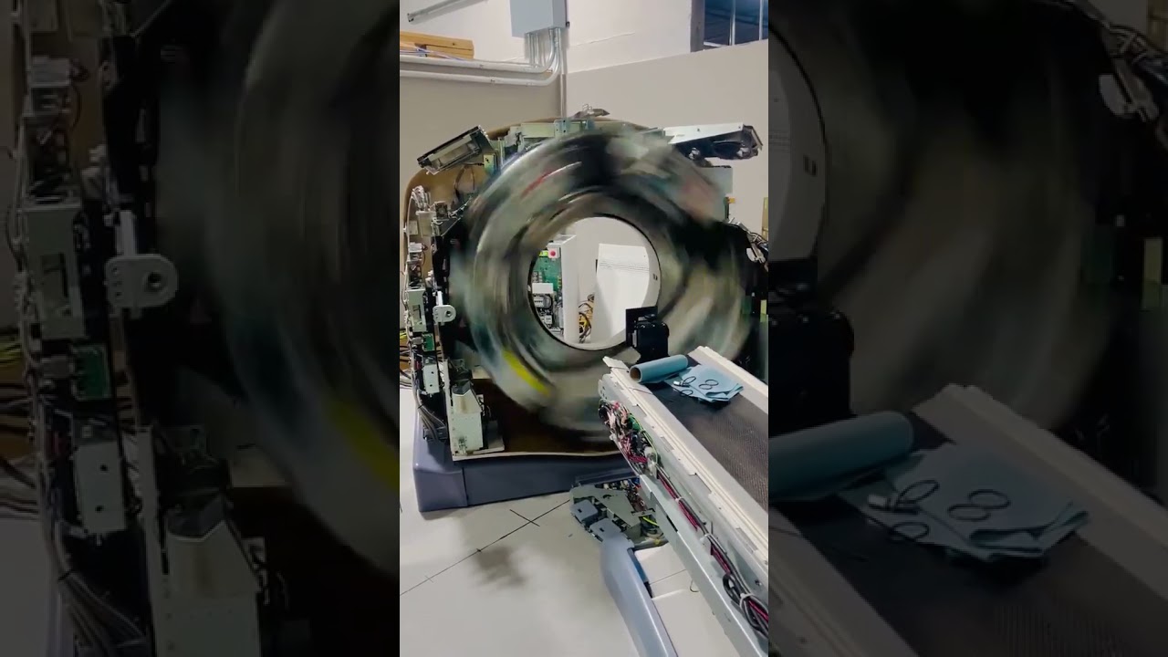 GE Ct Scanner Full Speed