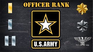 Explaining the US Army officer ranks