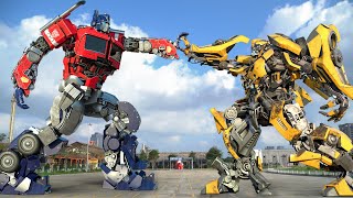 Transformers One | Optimus Prime vs Bumblebee Final Fight (2024) | Paramount Pictures [HD]