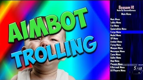 BLACK OPS 2 MOD MENU AIMBOT TROLLING