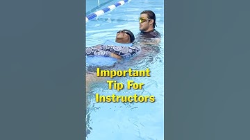Swim Instructor Tip for Teaching Beginners #howtoswim #swimming #short