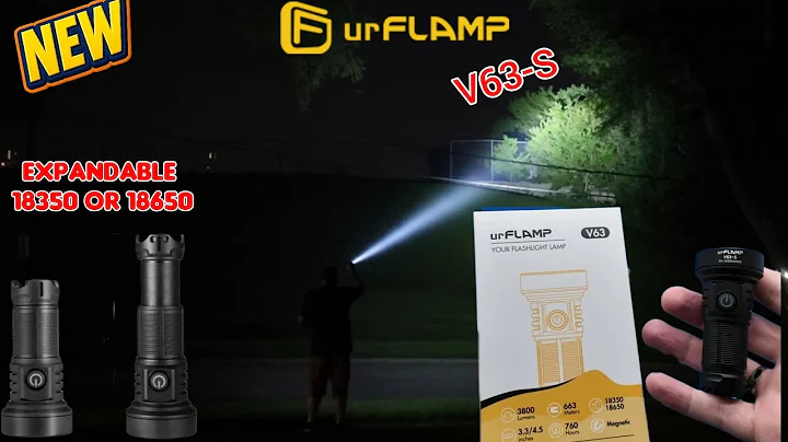 URFLAMP V63-S 2000Lm SFT40W LED Dual Battery (18650/18350) EDC