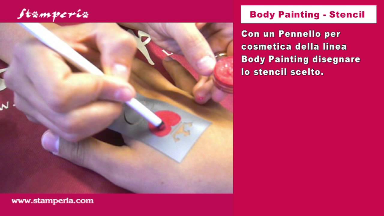 BODY PAINTING - Stencil 