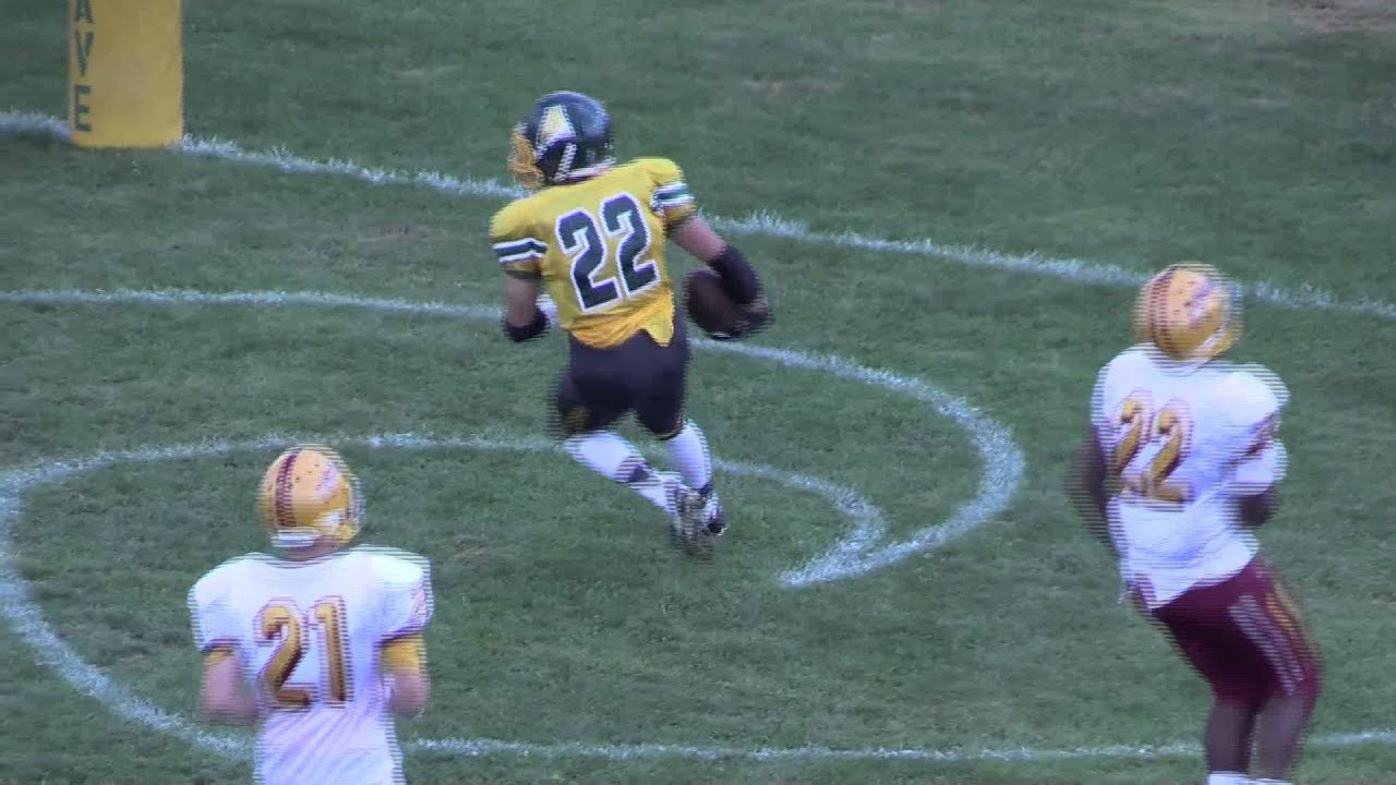 2015 Football Haddon Hts vs Audubon Highlights - YouTube