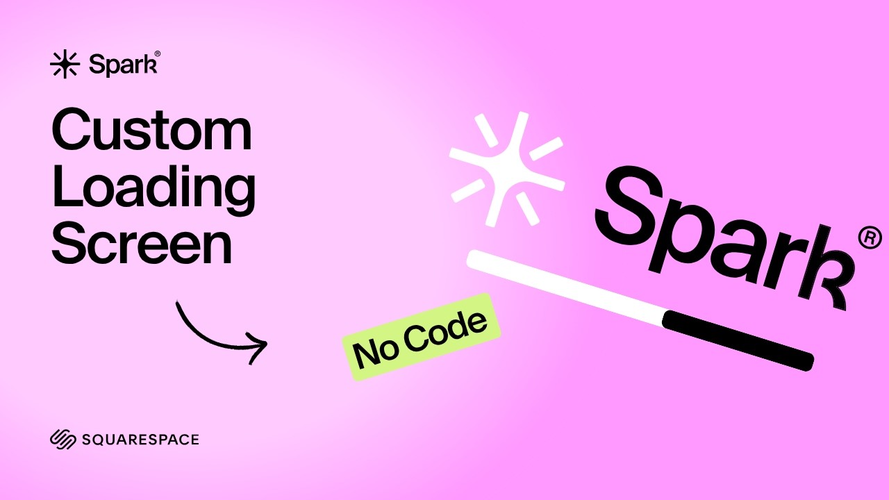 Add a Custom Loading Screen in Squarespace (No Code Needed) - YouTube