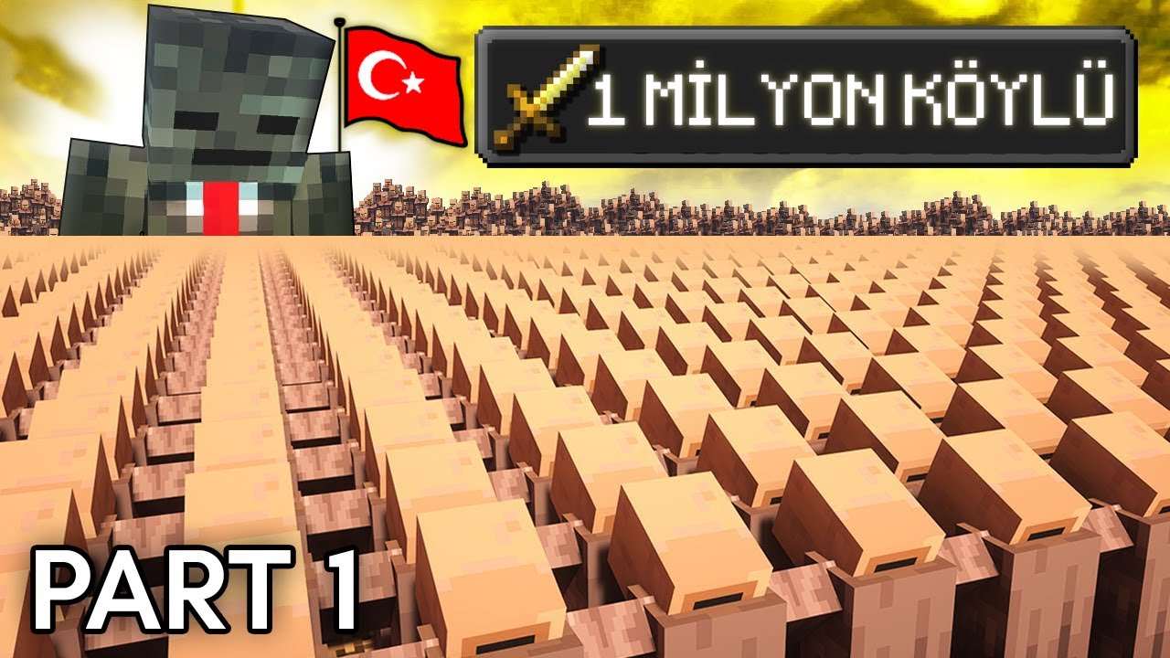 1.000.000 KÖYLÜ GROX'A KARŞI - PART 1 (Türkçe Seslendirme)