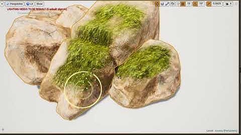 Silent Peaks - The Return - Vertex Painting Demo