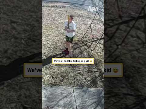 We've all had this feeling as a kid 😅