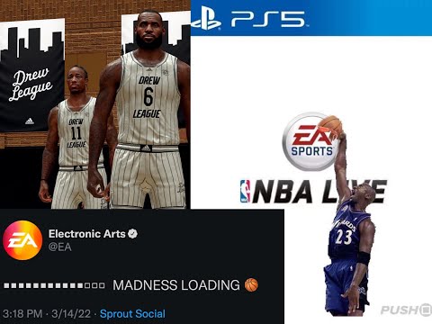 Newer NBA LIVE 23 Leaks EA Sports Private Game Testing w/ Popular Modder Using Unreal Engine 5 ??