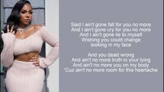 Falling For You by Ashanti (Lyrics)