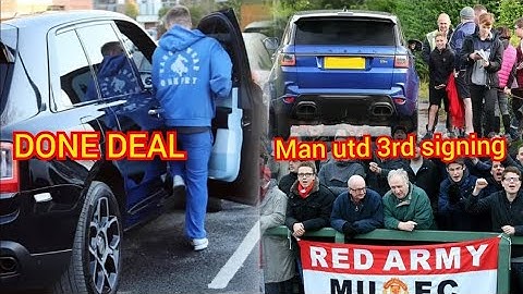 🚨 𝐁𝐑𝐄𝐀𝐊𝐈𝐍𝐆: man utd confirm deal agreed for 3rd signing✍️ nobody expects this✅man utd Confirmed news