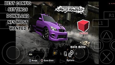 Aethersx2 NFS Most Wanted Best Config Settings Download PS2 Emulator Android Snapdragon processor 