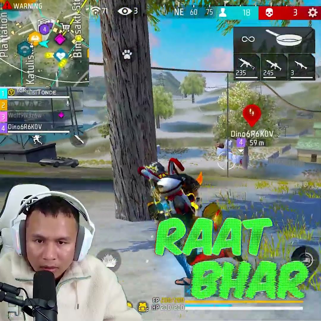 Why FF Players Play in Night ? ?? Wait for the End #freefire #shorts #tondegamer