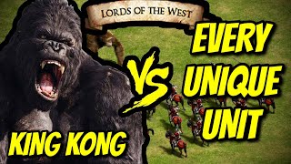 KING KONG vs EVERY UNIQUE UNIT | AoE II: Definitive Edition screenshot 5