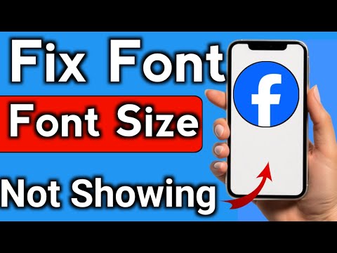 How to Fix Facebook Lite Font Size Setting Missing Problem 2025