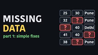 Handling Missing Data, Part 1: Mean, Median, Mode & Flags