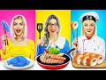 Me vs Grandma vs Chef Cooking Challenge | Crazy Challenge &amp; Patenting Hacks by RATATA
