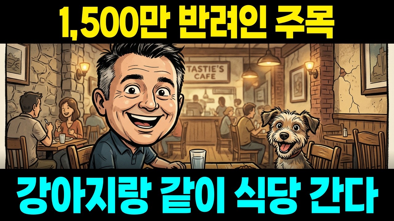 반려동물 1500만 시대…드디어 같이 밥 먹을 수 있게 됐습니다