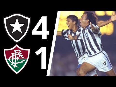 Botafogo 4 x 1 Fluminense - Campeonato Carioca 1997