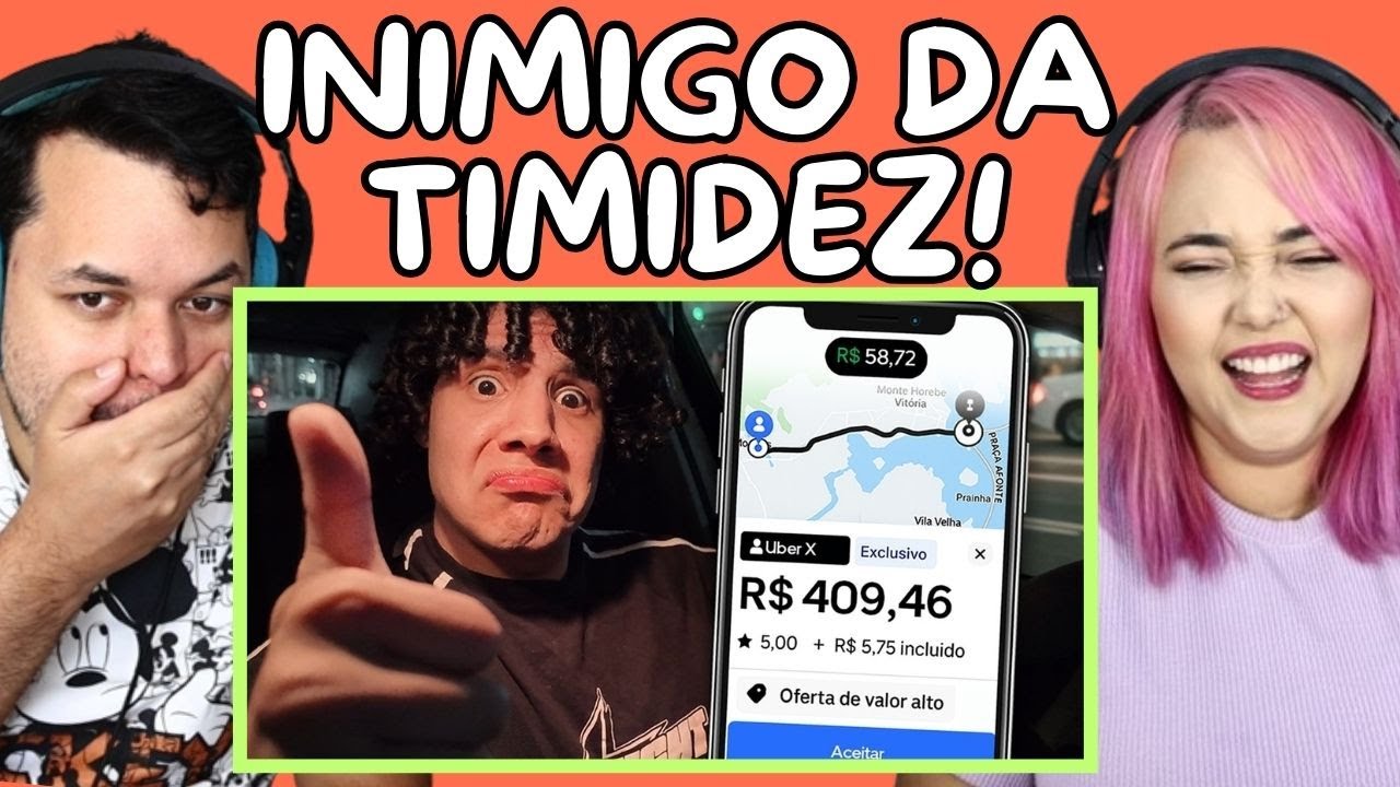 FIZ UBER DE CARRO ELÉTRICO E IRRITEI OS CARA SolaLIVE // REACT