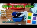 limpiar cabezales Epson  l355, l210, l220, l375, l455, l555, l1800, xp211, tx125, l850, l800,