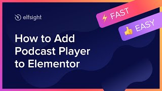 How to Add Podcast Player Widget to Elementor (2021) screenshot 4