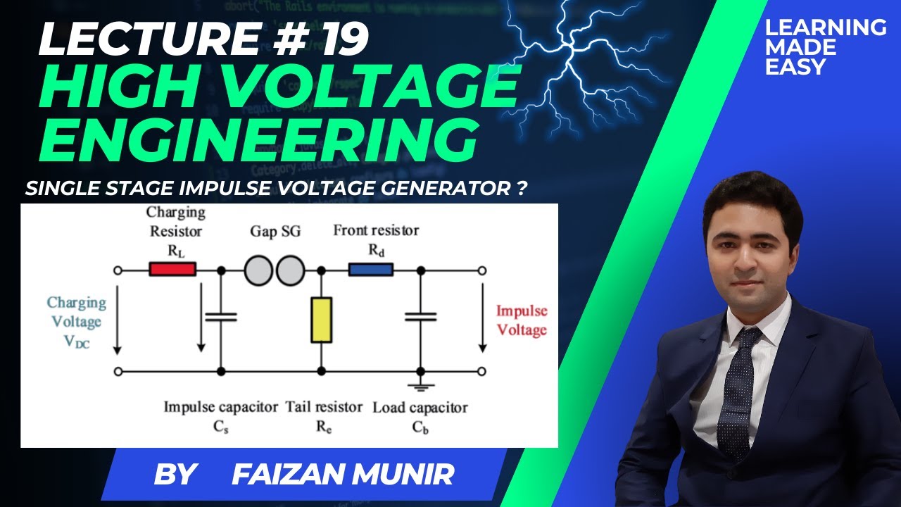 What is Impulse voltage| Single Stage Impulse Voltage Generator| High ...