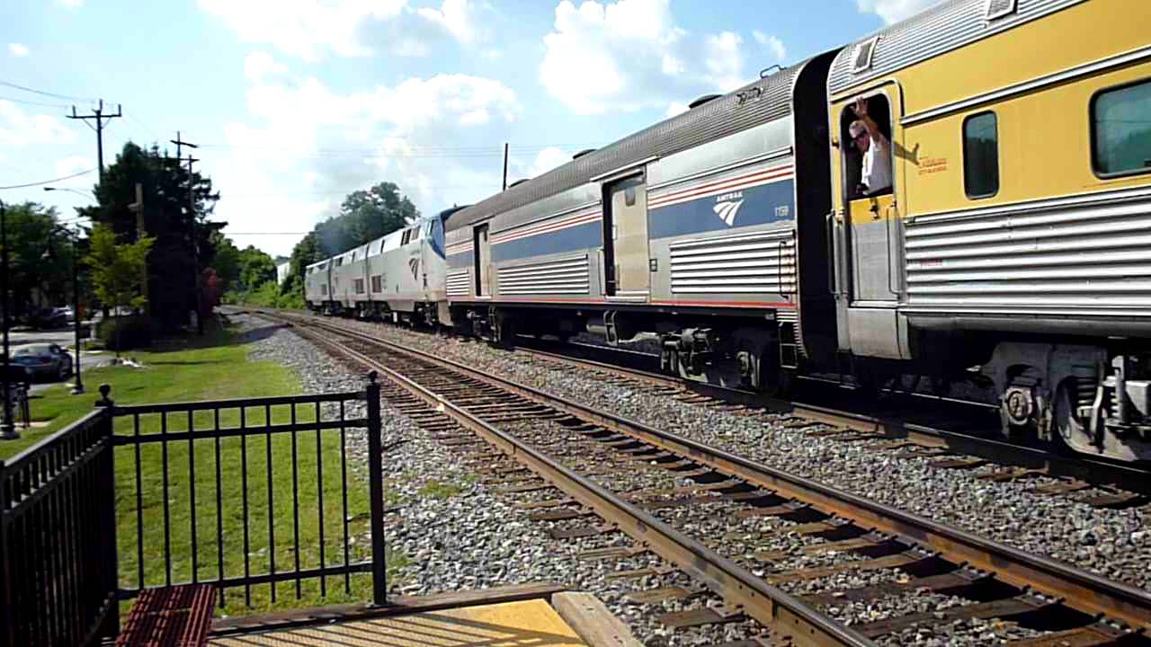 Amtrak Capitol Limited Three Private Cars YouTube
