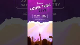 Cosmic Tribe - Under the same Sun. Live ab 19 Uhr.