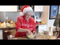 Christmas Baking -Nuss Strudel and Moon Cookies