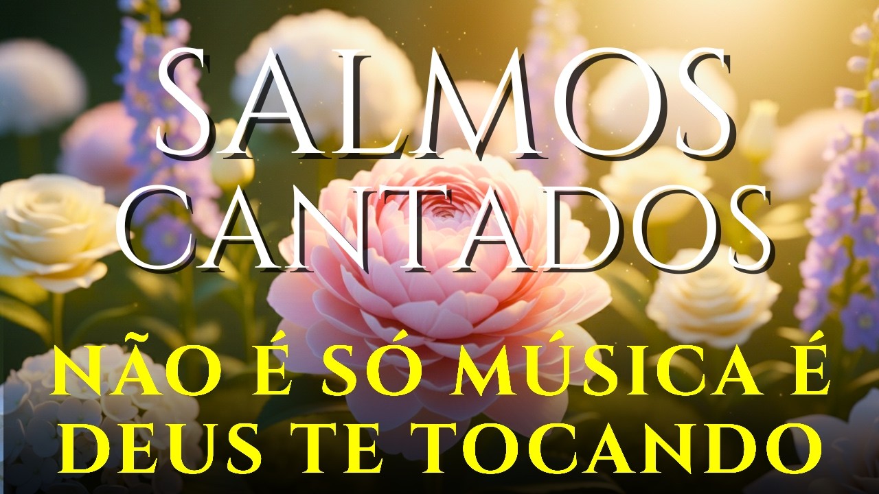 🎵 1 Hora de Salmos Cantados | Acalme a Alma e Descanse em Deus Hoje