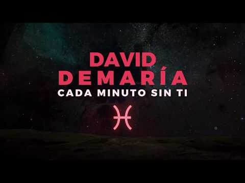 David DeMaría - Cada minuto sin ti (Lyric Video Oficial)