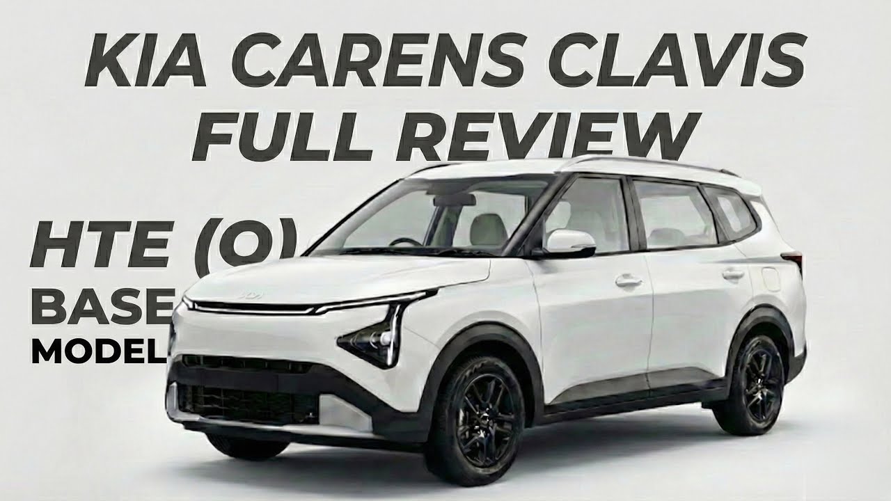 Kia Carens Clavis HTE(O) Review - The Best Value For Money Variant? | Features & On-Road Price
