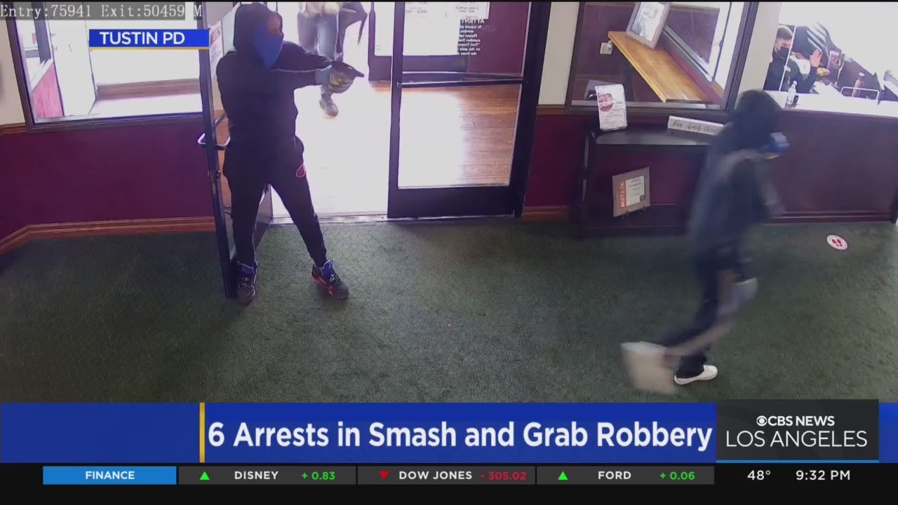 9 suspects charged in San Fransisco smash-and-grab robberies