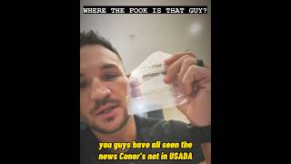 Michael Chandler says Conor Mcgregor has missed USADA deadline