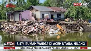 3.474 Rumah Hilang, Warga Aceh Utara Bertahan di Pengungsian #beritasatu