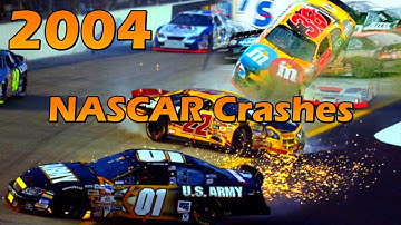 2004 NASCAR Crash Compilation - Downfall