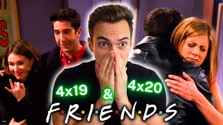 *THEY DID NOT!!* Friends S4 Ep: 19 & 20 | First Time Watching | (reaction/commentary/review)