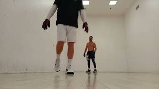 Erik vs Roger Indoor handball tournament finals
