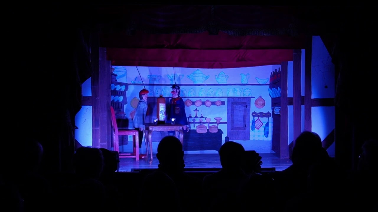 Spectacle fin, tableau final, 2eme acte, 2eme et dernier tableau Visite de Faust chez Tchantches !