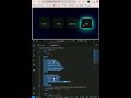 3D Neon Social Media Icons Using Only HTML & CSS ⚡ | Modern Hover Glow Effect #shorts