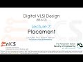 Dvd   lec 7a standard cell placement