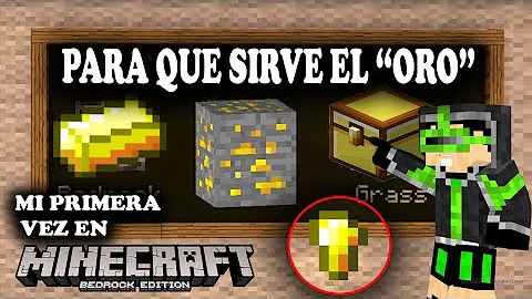 Cosa si può fare con l'oro in Minecraft?