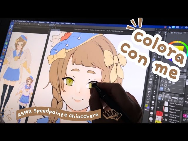 ASMR Colora con me~ 🎨Vita, Invidia, Crescita personale... parliamone insieme ✨