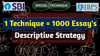 Essay Writing Strategy for SBI PO / IBPS PO in Telugu | Descriptive Paper 2026
