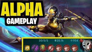 ALPHA WP JUNGLE - INSANE DAMAGE ALPHA | VAINGLORY 5V5 |