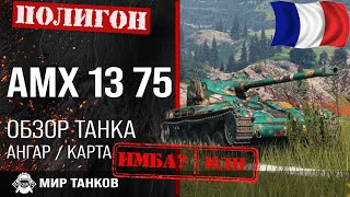 Обзор AMX 13 75 гайд легкий танк Франции | оборудование AMX 1375 | АМХ 13 75 лт