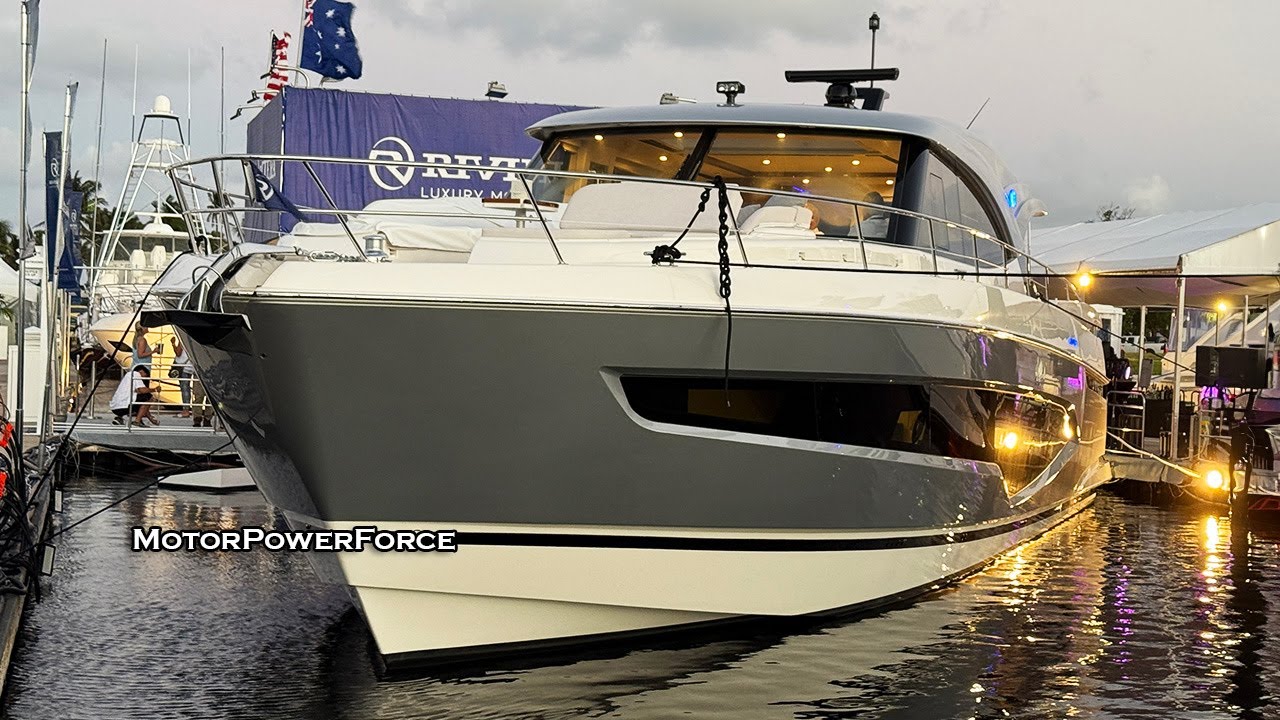 Riviera 6800 Sport Yacht Platinum Edition 2025 Yacht Walkthrough