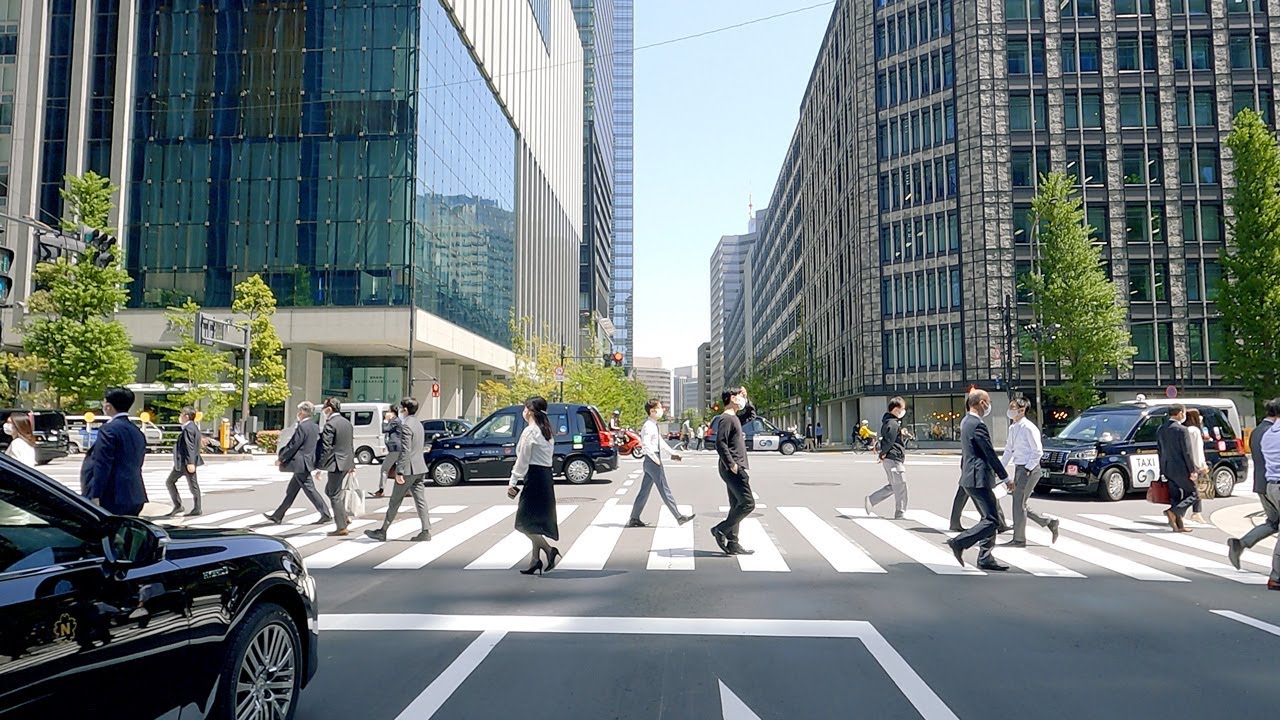 Central Tokyo Drive Takebashi To Otemachi 4k Driving In Japan 21 東京ドライブ 千代田区 竹橋から大手町 Youtube