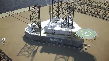 Zentech Jackup Rig Design R-550D